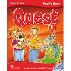 Quest Pupil''''s Book Pack W/CD-Rom/Audio CD Songs/Key Bklt-1