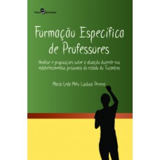 Formação específica de professores