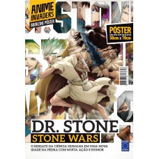Dr. Stone: Stone Wars - Superpôster Anime Invaders Dr. Stone: Stone Wars - Superpôster Anime Invaders