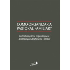 Como organizar a pastoral familiar?