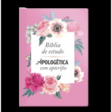 Bíblia Apologética com apócrifos - Rosa