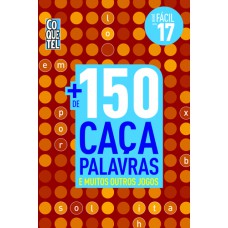 Mais de 150 caça palavras e muitos outros jogos - Nível fácil - Livro 9