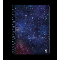 Bíblia Anote NVT Slim espiral - Estelar