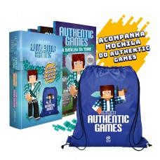 Trilogia Authenticgames com mochila Trilogia Authenticgames com mochila
