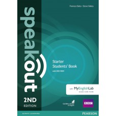 Speakout Starter 2Nd Edition Students'''' Book With DVD-Rom And MyEnglishLab Access Code Pack