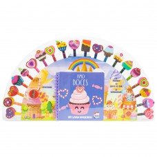 Um livro-kit divertido! Pinte os Números - Eu Amo Doces Um livro-kit divertido! Pinte os Números - Eu Amo Doces