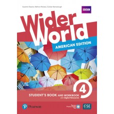 Wider World 4: American Edition - Student''''s Book and Workbook With Digital Resources + Online