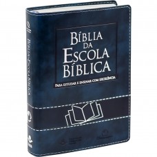 Bíblia da Escola Bíblica - Capa Azul