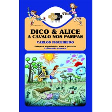 Dico e Alice a cavalo nos pampas