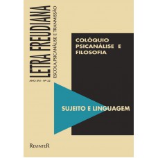 Colóquio Psicanalise e Filosofia - Número 22