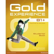 Gold Experience B1+ Students'''' Book With Dvd-Rom Pack