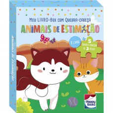 Meu LIVRO-Box com Quebra-cabeça: Animais de Estimação