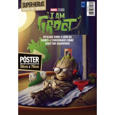 Superpôster Mundo dos Super-Heróis - Eu sou Groot - Arte A