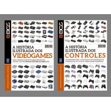 Combo A História Ilustrada dos VideoGames e Controles - Superpôster BGS
