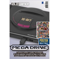 Mega Drive - Arte A - Grandes Sucessos - Superpôster OLD!Gamer
