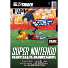 Super Nintendo: Arte C (International Superstar Soccer) - Superpôster OLD!Gamer