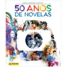 Kit álbum de figurinhas 50 anos de novela