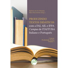 PRODUZINDO TEXTOS DIDÁTICOS COM A FAI, AIL E IFPA CAMPUS DE ITAITUBA – ITALIANO E PORTUGUÊS