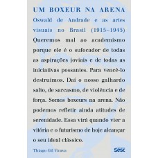 Um boxeur na arena