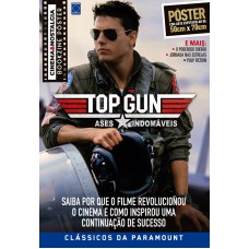 Superpôster Cinema e Nostalgia - Top Gun (Versão lisa, sem dobras, enviada em tubo protetor)