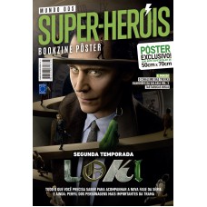 Loki Segunda Temporada (Versão lisa, sem dobras, enviada em tubo protetor) - Superpôster Mundo dos Super-Heróis Loki Segunda Temporada (Versão lisa, sem dobras, enviada em tubo protetor) - Superpôster Mundo dos Super-Heróis