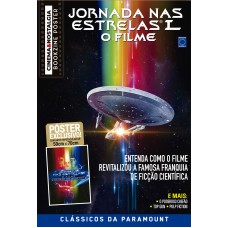 Superpôster Cinema e Nostalgia - Jornada nas Estrelas (Versão lisa, sem dobras, enviada em tubo protetor)