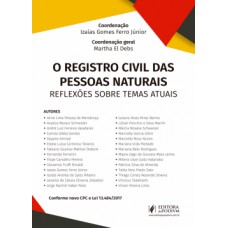 O registro civil das pessoas naturais