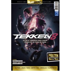 Tekken 8 (Versão lisa, sem dobras, enviada em tubo protetor) - Superpôster PlayGames