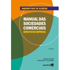 Manual das sociedades comerciais - 22ª edição de 2018