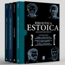 Biblioteca Estoica: Grandes Mestres Volume 2 - Box com 4 livros