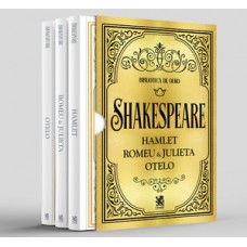 Biblioteca de Ouro - Shakespeare - Box com 3 Livros