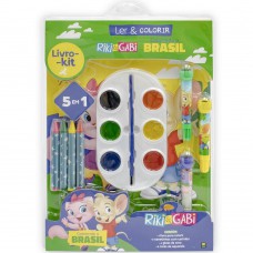 Ler & colorir: Riki & Gabi - Volta ao mundo Ler & colorir: Riki & Gabi - Volta ao mundo