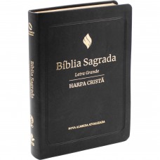 Bíblia Sagrada NAA com Harpa Cristã Letra Grande