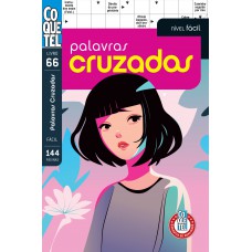 Livro Coquetel Palavras Cruzadas Fácil 66