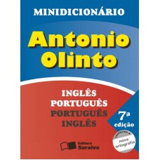 Minidicionário Antônio Olinto ing/port port/ing - 1º Ano