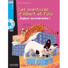 Albert et folio - joyeux anniversaire ! + cd audio - lff a1