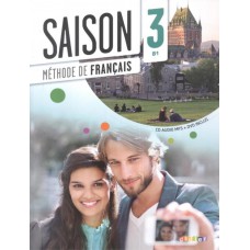 Saison 3 (b1) - livre eleve + dvd-rom