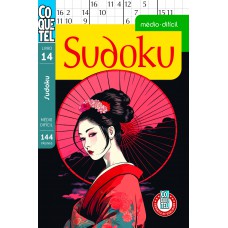 Livro Coquetel Sudoku Médio/Difícil 14