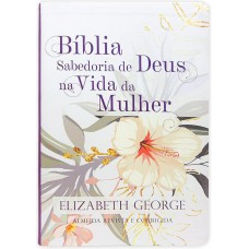 BÍBLIA SABEDORIA DE DEUS NA VIDA DA MULHER MÉDIA LUXO FLORAL