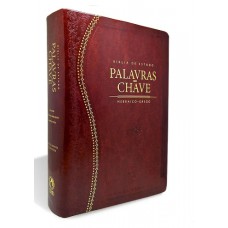 BIBLIA DE ESTUDO PALAVRAS-CHAVE LUXO MARROM (CLASSICA)