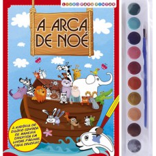 Arca de Noé - Livro para pintar com aquarela