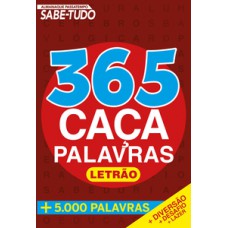 Almanaque passatempos sabe-tudo - 365 caça-palavras