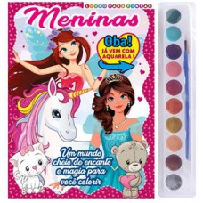 Meninas - Livro para pintar