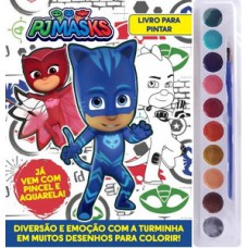 PJ Masks - Livro para pintar