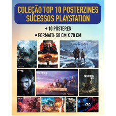 Coleção Top 10 Posterzines Sucessos PlayStation