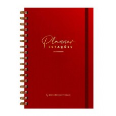 Planner estações by Viviane Martinello - Vermelho