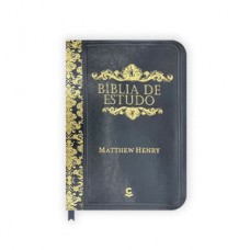 Bíblia de estudo Matthew Henry - Preta