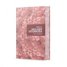 Bíblia mulher vitoriosa – Onça - Letra gigante