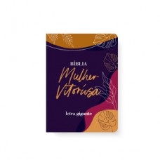 Bíblia mulher vitoriosa – Tropical - Letra gigante