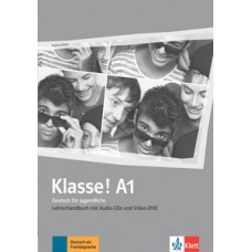 Klasse!, lehrerhandbuch mit audio-CDs, video-DVD - A1